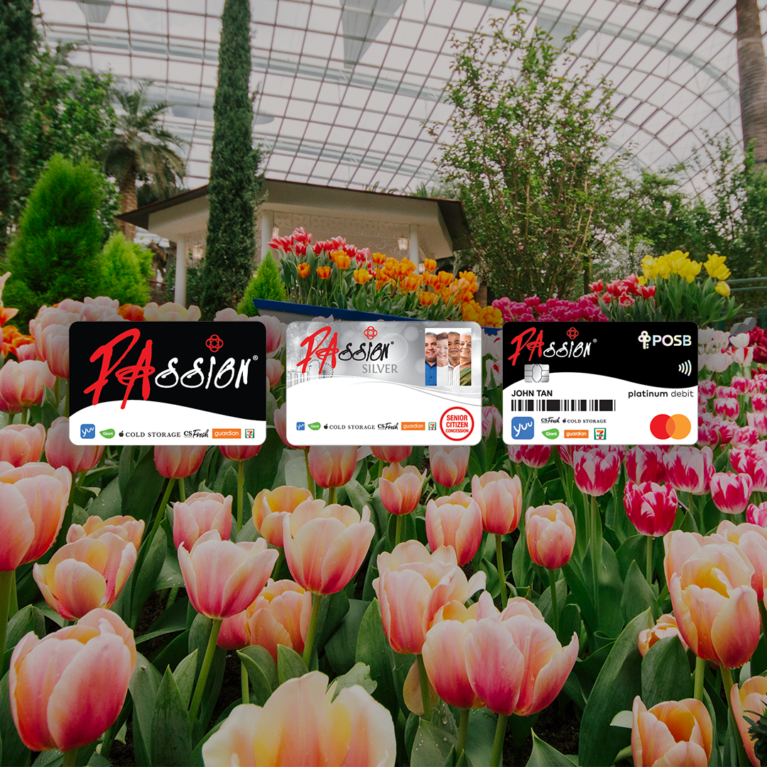 Enjoy 10% off Flower Dome admission ticket with PAssion Card