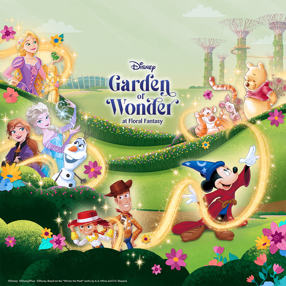Disney Garden of Wonder at Floral Fantasy